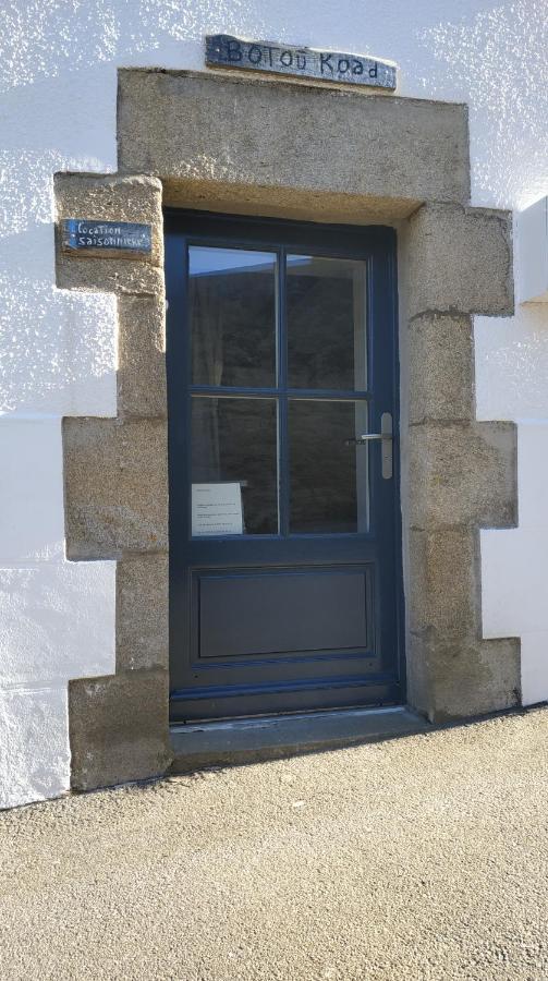 Botou Koad, Maison 2 Etoiles, Wifi Gratuite, La Mer, Boulangerie, Marche Quotidien A 100 Pas Douarnenez Exteriör bild